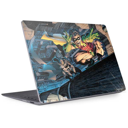DC Comics Batman All Star Batman & Robin, The Boy Wonder ( Batman & Robin in Action) By Jim Lee Surface Laptop 2 Skin